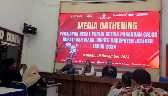 KPU Jember Gelar Media Gathering, Debat Publik Ketiga Fokus Isu Kebudayaan