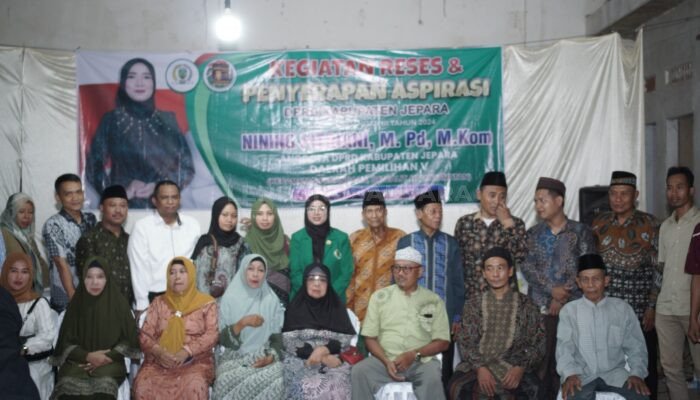 Reses Anggota DPRD Jepara Nining Fitriani di Desa Pulodarat, Tampung Aspirasi Warga