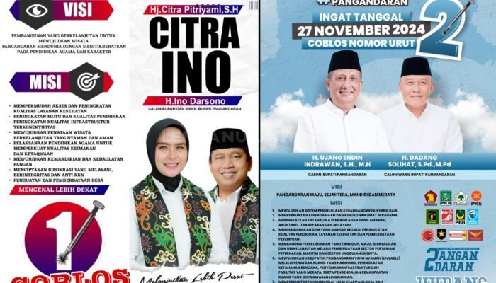 Ayo Datang ke TPS, Gunakan Hak Pilihmu di Pilkada Pangandaran 27 November 2024