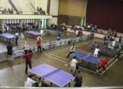 Ketua DPRD Jepara dan Sekda Ambil Bagian Kejuaraan Tenis Meja HUT KORPRI ke-53