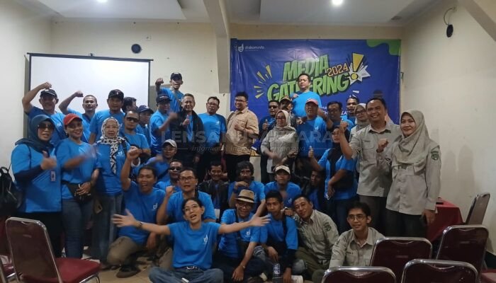 Gelar Media Gathering, Diskominfo Purwakarta Titikberatkan Kerja Sama Riang Gembira dan Berkualitas