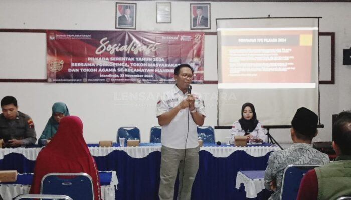 Sosialisasi Pilkada 2024 Kabupaten Banjarnegara Tingkat Kecamatan, Ketua PPK Mandiraja: Kita Prioritaskan Disabilitas
