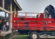 Mesin Pembuatan Hilirisasi Karet Tiba di Desa Titian Modang Kopah