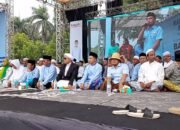 Saat Sholawat dan Lagu “Rumah Kita” Bergema di Kampanye Akbar Paslon BAGUS