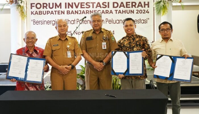 Forum Investasi Daerah Banjarnegara Tahun 2024, Tiga Pengusaha Tanam Modal Sebesar Rp 67 Miliar