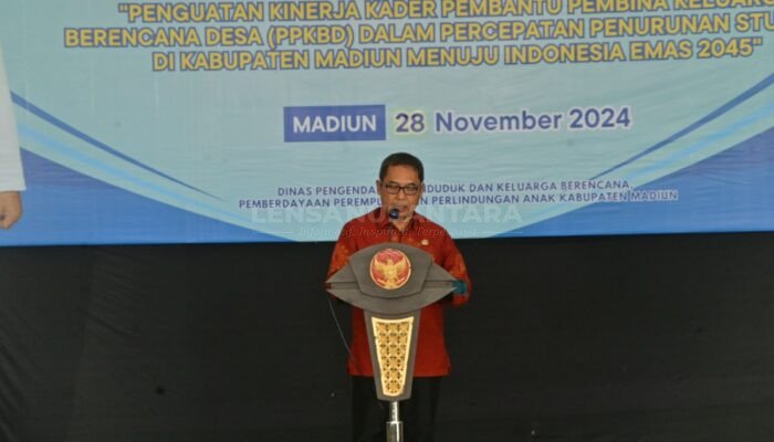 Pj Bupati Madiun Tekankan Empat Strategi Percepatan Penurunan Stunting