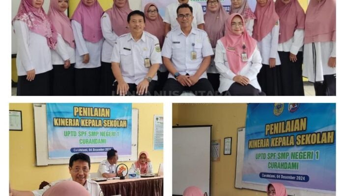 Penilaian Kinerja Kepala Sekolah SMPN 1 Curahdami: Momentum Menguatkan Tupoksi Semua Elemen Sekolah