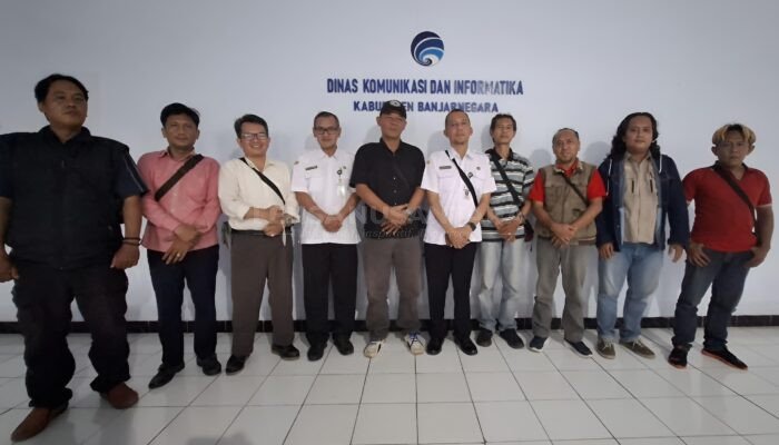 Perwakilan Wartawan IPJT dan FWB Diskusi Bersama Diskominfo Banjarnegara, Ery: Kami Melihat Medianya, Bukan Organisasinya