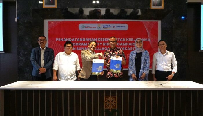 Gandeng Mahasiswa, Yayasan AHM Siapkan Puluhan Agen Safety Riding