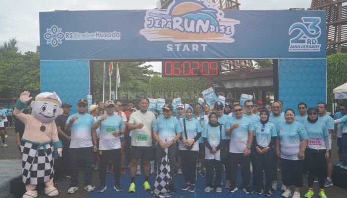 Pj Bupati Jepara Lepas Peserta ‘Jeparundise’ HUT RS Graha Husada ke-23