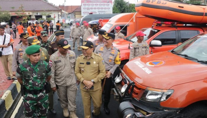 11 Kecamatan Zona Rawan Banjir, Pemkab Jepara Gelar Apel Kesiapsiagaan Bencana