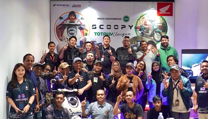Gelar Press Conference, Skutik Unik New Honda Scoopy Sukses Diperkenalkan Astra Motor Kaltim 2