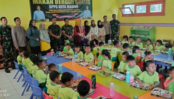 Dapur Sehat Kodim 0803/Madiun Distribusi Makanan Bergizi Gratis: Mendukung Generasi Sehat dan Cerdas