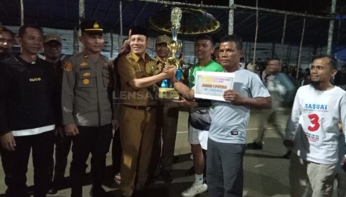 Sabar AS Buka Turnamen Bola Volly di Panti dan Tutup Turnamen Bala Volly di Panti Selatan
