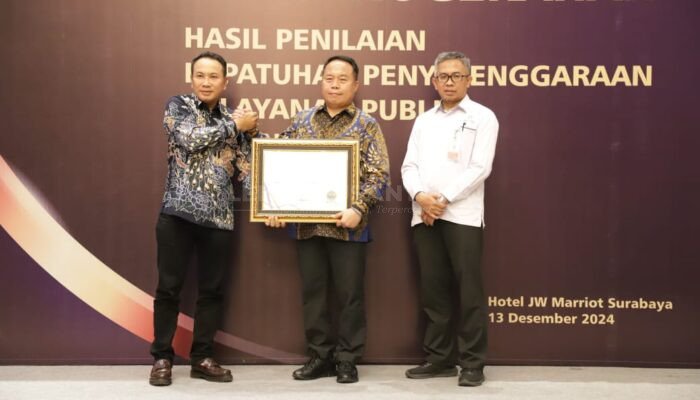Kantah Madiun Raih Penghargaan Kategori B dalam Penilaian Pelayanan Publik 2024
