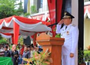 Bupati Pasaman Sabar AS Memimpin Upacara Peringatan HUT RI ke-79