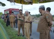 Bupati Asahan Tinjau Lahan Lokasi Rencana Pembangunan Lapas