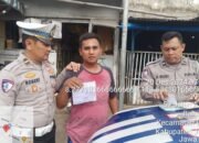 Satlantas Polres Jember Tindak dan Tilang 214 Kendaraan Melebihi Kapasitas Muatan