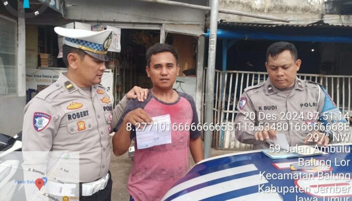 Satlantas Polres Jember Tindak dan Tilang 214 Kendaraan Melebihi Kapasitas Muatan