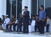 Bupati Asahan Pimpin Apel Bela Negara