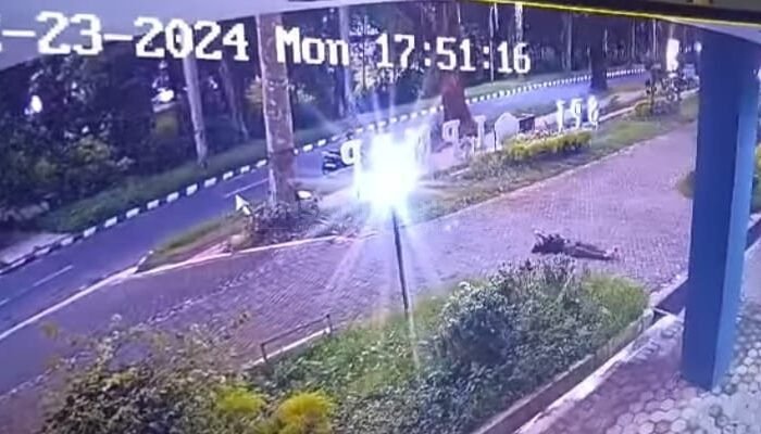 Terekam CCTV, Mahasiswa Unej Diduga Bunuh Diri Loncat dari Lantai 8