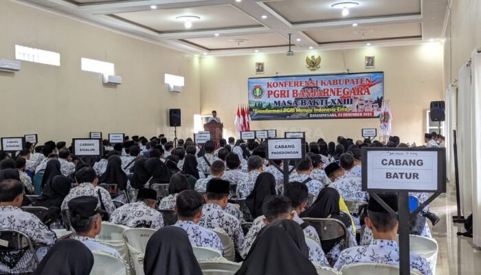 Pemilihan Calon Ketua PGRI Banjarnegara Periode 2024-2029 Dimulai, Berikut Pesan Pj Bupati Masrofi