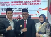 Nelfri Asfandi Hadiri Pelantikan Pjs Bupati dan Walikota