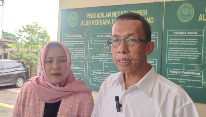 Sidang Gugatan di Gelar Secara E-Court, Komisioner Bawaslu Datang ke PN Jember, Ada Apa?