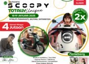 New Honda Scoopy Siap Curi Perhatian Warga Kota Tepian Lewat Regional Public Launching