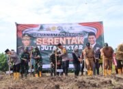 Polres Madiun Dukung Penanaman Jagung Serentak 1 Juta Hektar untuk Swasembada Pangan 2025
