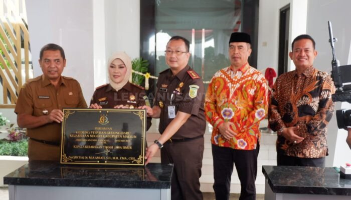 Tingkatkan Pelayanan Publik, Kajati Jawa Timur Resmikan Gedung Baru Kejari Madiun