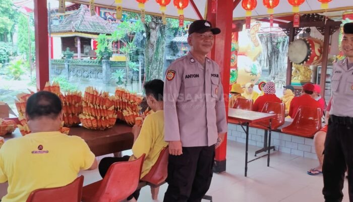 Tahun Baru Imlek 2576, Polisi Lakukan Pengamanan Vihara Avalokitesvara Pamekasan