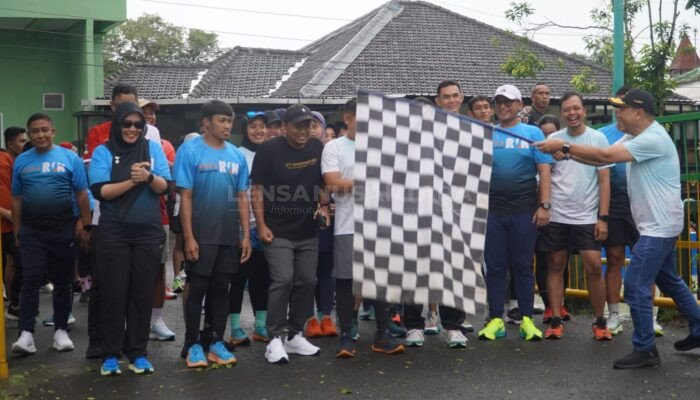 Forkopimda Ikuti Fun Run Bersama Kodim 0719 Jepara