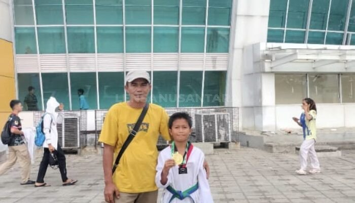 Langganan Juara Nasional, Wako Dumai Apresiasi Atlit Taekwondo Muhammad Farhan Amir