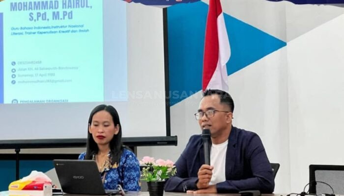 Redesain Program Penguatan Literasi, SMKN 3 Sorong Hadirkan Instruktur Nasional