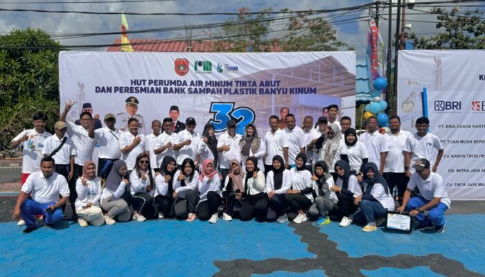 Direktur Perumdam Tirta Arut Ucapkan Selamat atas Pelantikan Bupati dan Wakil Bupati Kotawaringin Barat 2025-2030