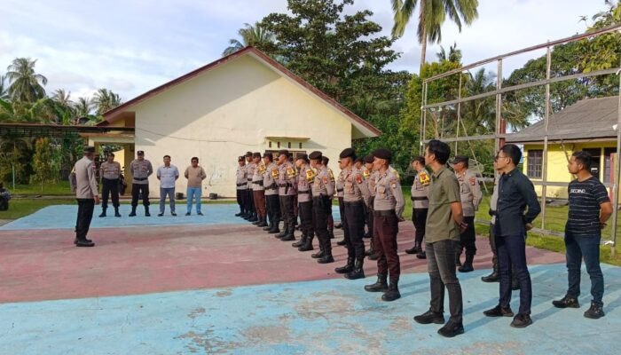 Wujudkan Commander Wish Kapolda Kepri, Kapolsek Bungbar Berikan Arahan