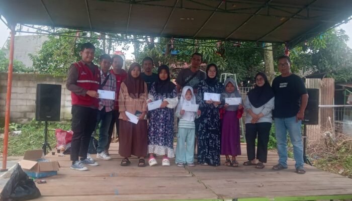 DPC PWDPI Purwakarta, Karang Taruna Jaya Karya dan YBM PLN Santuni 200 Anak Yatim Piatu dan Dhuafa