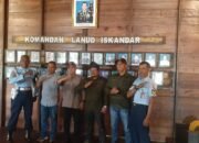 Lanud Iskandar dan Tokoh Kumai Perkuat Silaturahmi Lewat Coffee Morning