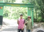 TMMD KE-123 Bondowoso Wujudkan Harapan Warga, Gapura Desa Gunosari Kini Berdiri Megah