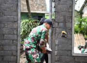 Bukan di Laut, Pratu Marinir Okky Kini Berjuang Bangun Rumah Warga Trotosari! TMMD 123 Bondowoso