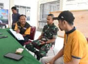 GRATIS! Satgas TMMD 123 Kodim 0822 Bondowoso Dan Disdukcapil Bondowoso Gelar Pelayanan e-KTP dan KK Untuk Warga