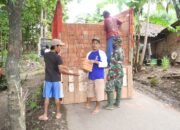 Satgas TMMD 123 Kodim 0822 Bondowoso Langsir Batu Bata Estafet, Warga Terinspirasi