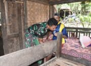 Satgas TMMD 123 Kodim 0822 Bondowoso Buktikan Kepedulian, Kunjungi Warga Lumpuh