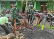 Bukan Cuma Jago Perang, Satgas TMMD 123 Kodim 0822 Bondowoso Juga Ahli Bangunan!