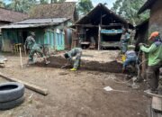 Salut! Satgas TMMD 123 Kodim 0822 Bondowoso Gotong Royong Bangun Rumah Bapak Yusuf dari Nol