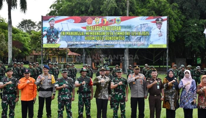 WOW! TMMD Ke-123 Bondowoso Rampung, TNI Ingatkan Warga: “Jangan Biarkan Infrastruktur Terbengkalai!”