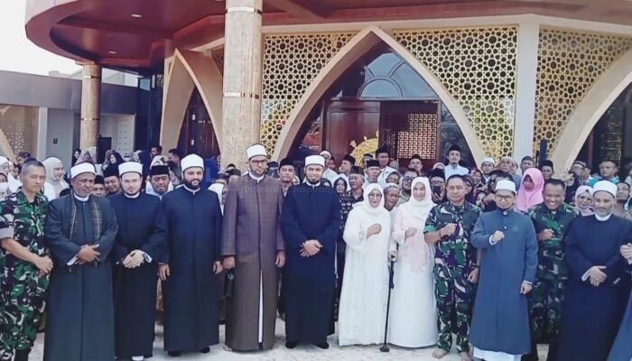Peresmian Masjid Jami Ar Rohman oleh Panglima TNI Jenderal Agus Subiyanto