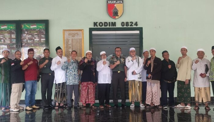 Marak Peredaran Miras di Jember, Ormas MPJ Audensi bersama Kodim 0824