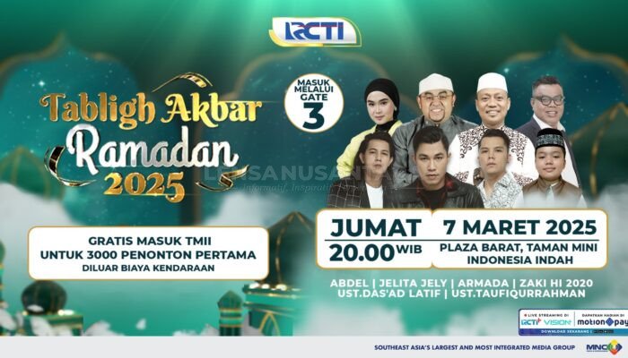 Tabligh Akbar Ramadan 2025: Momen Penuh Hikmah Bersama Ustaz Das’ad, Ustaz Pantun hingga Band Armada